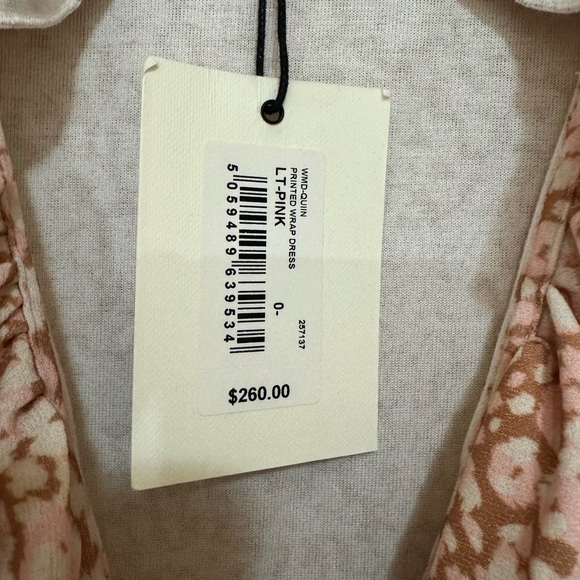 NWT Ted Baker Quinn printed wrap dress - Picture 8 of 11